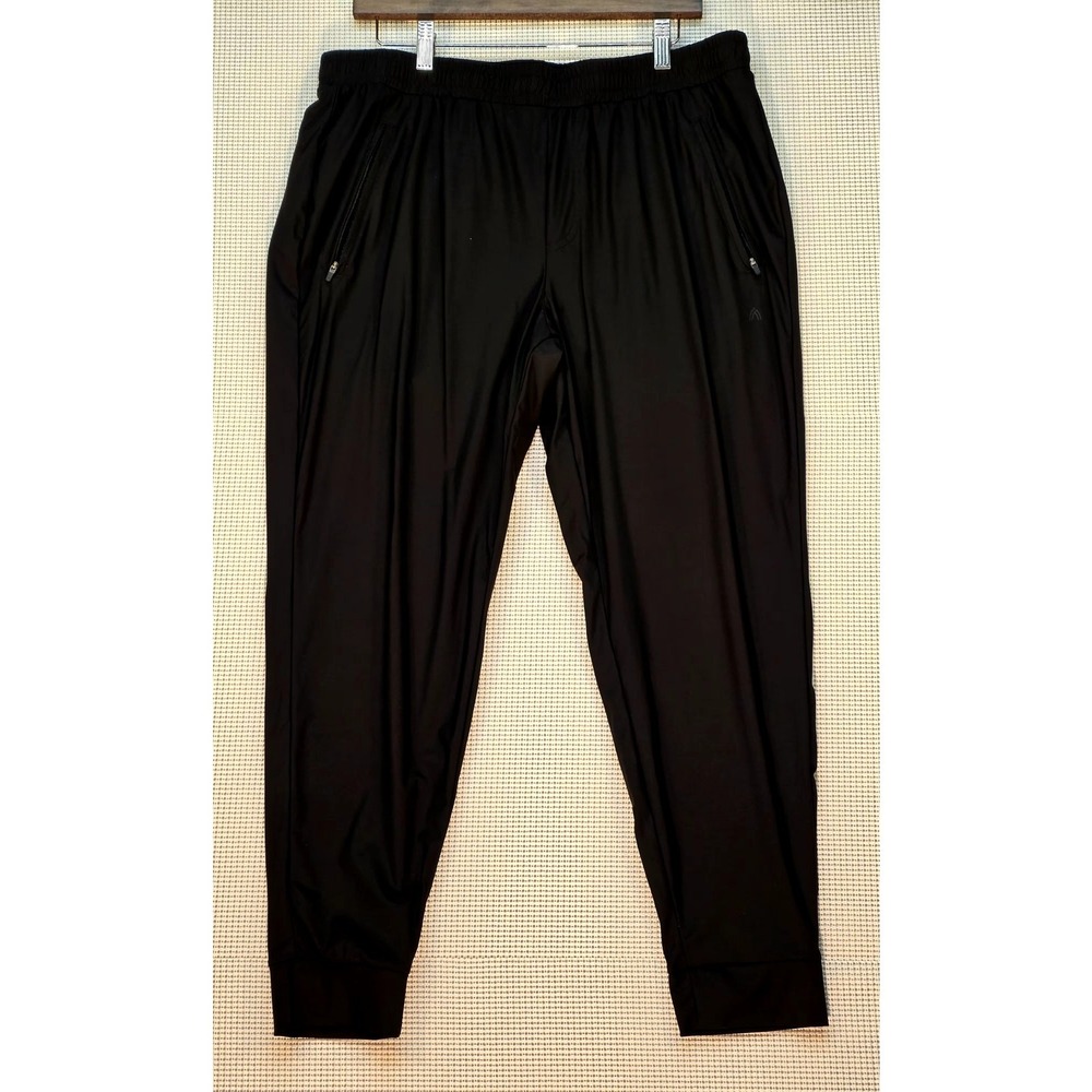 Ash & Eri Hybrid Jogger Pants Black Mens XXL 27" 28" 29" Inseam Short King - Picture 2 of 11